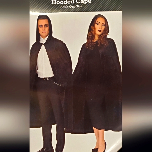 Halloween Hooded Cape/Cloak - Picture 1 of 5